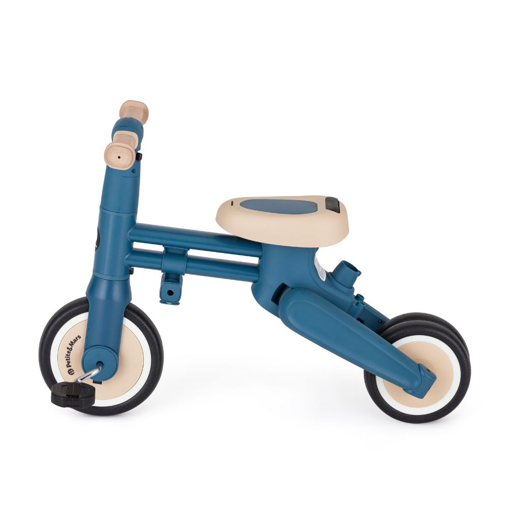 PETITE&MARS Tricikl Drift 4 u 1, Ocean Blue