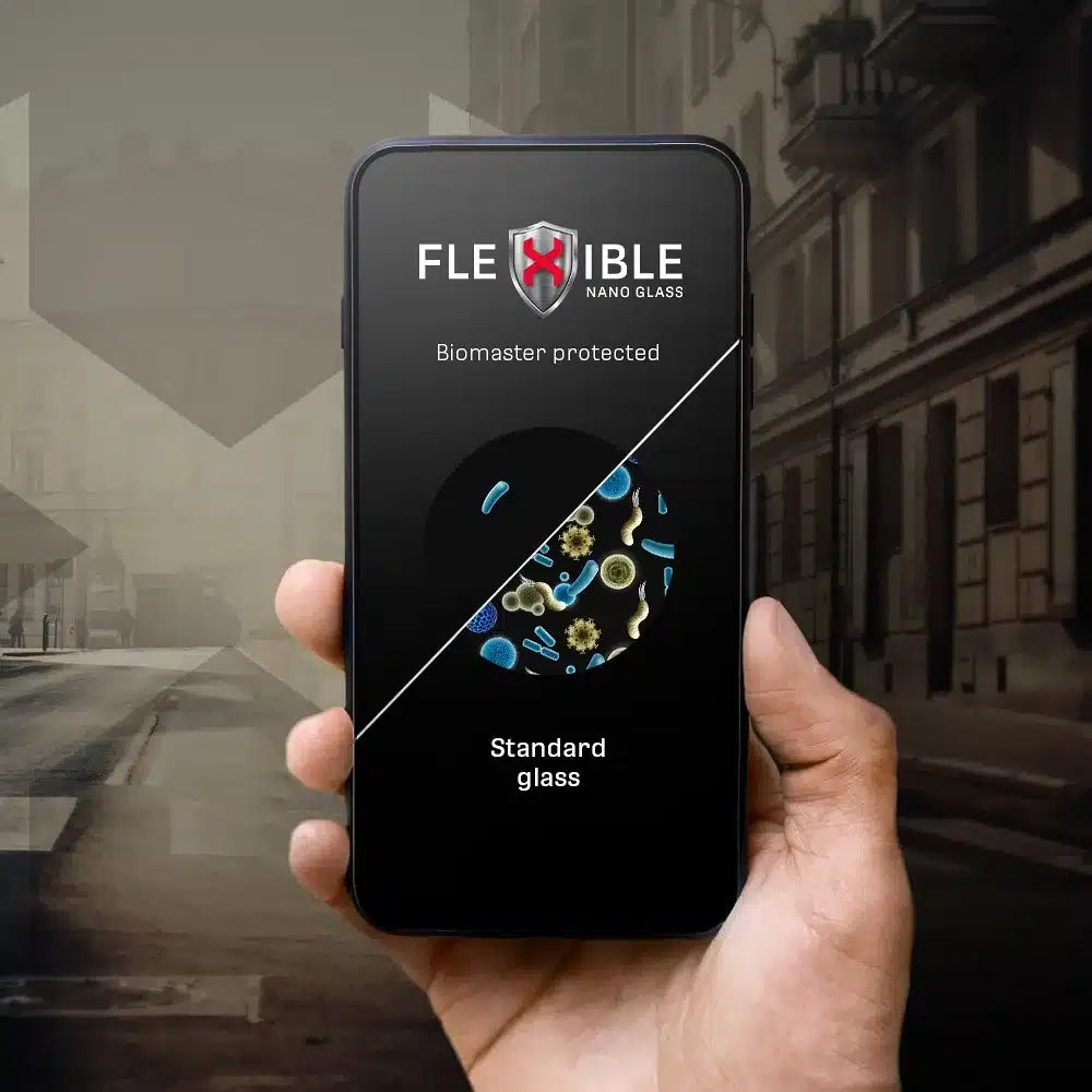Forcell Flexible 5D - hibridno staklo za Samsung Galaxy S10 crno (Hot Bending) - radi čitač