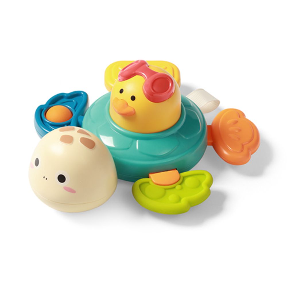 BabyOno Senzorna igračka s vakuumom Kornjača