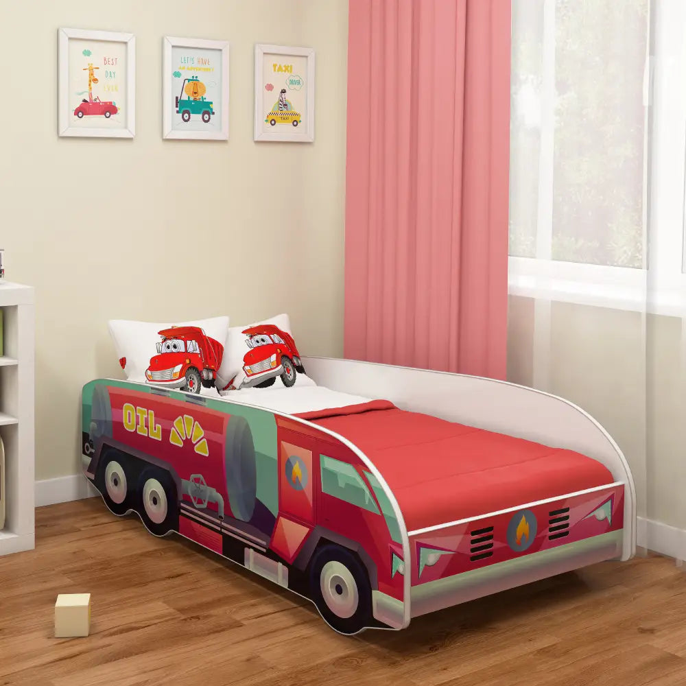 Dječji krevet ACMA TRUCK 180x80 cm 09 Cisterna