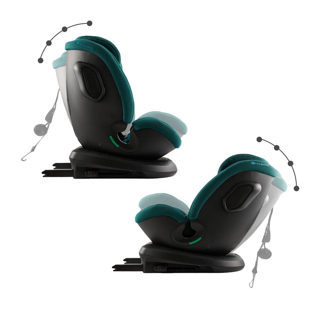 Kinderkraft autosjedalica XPEDITION 3 i-Size 0-36 kg (40-150 cm) 360, Green