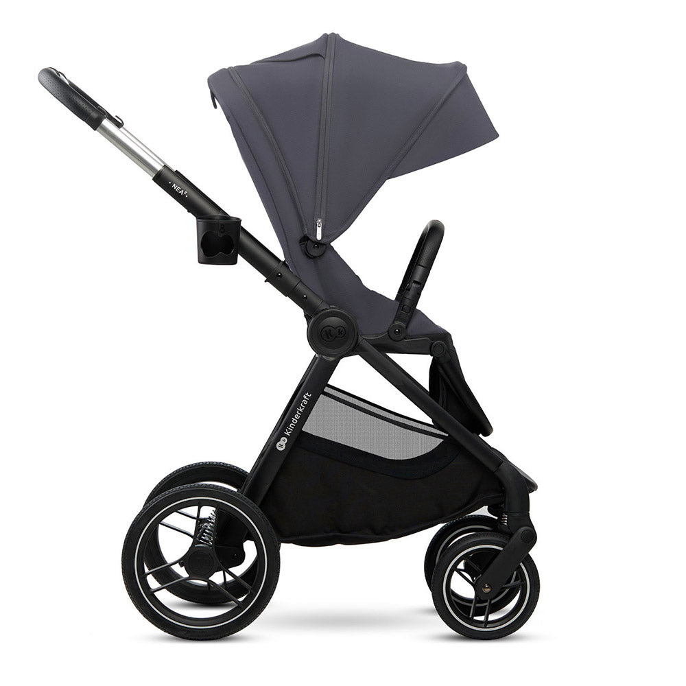 Kinderkraft dječja kolica Nea 2 2u1, Deep Grey