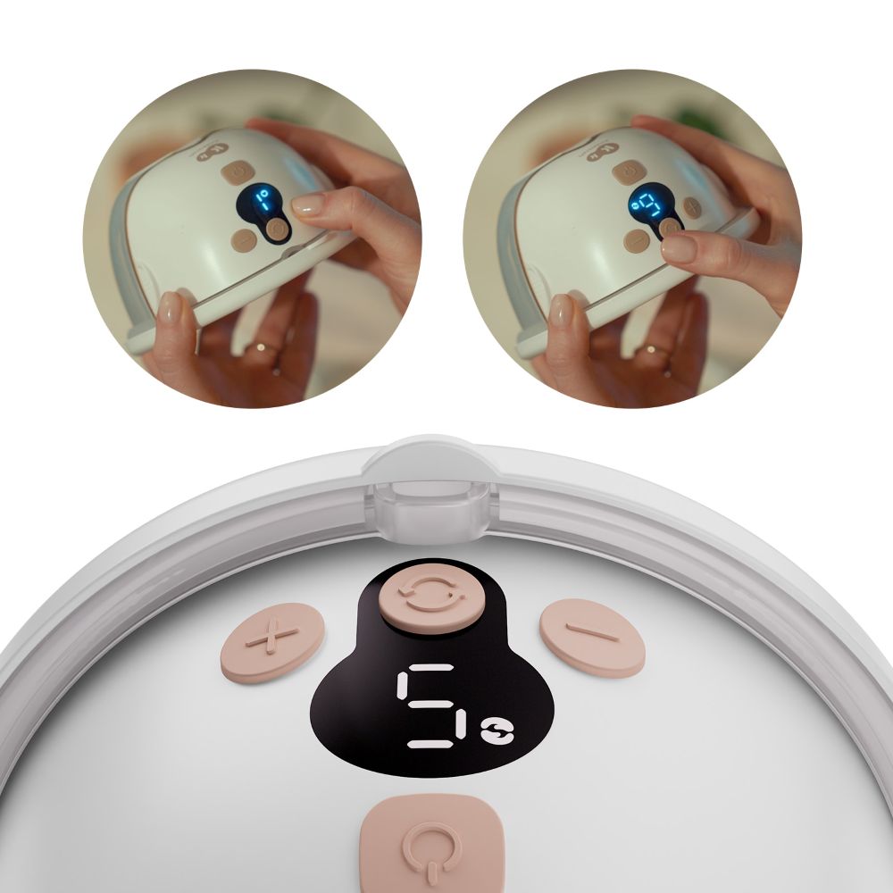 Kinderkraft Električna izdajalica MAMAFLOW, hands free, Golden