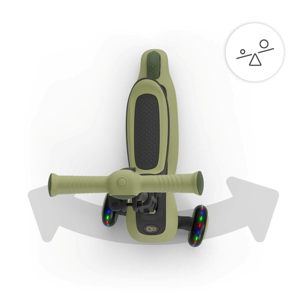 Kinderkraft romobil HALLEY 2, Grassland green