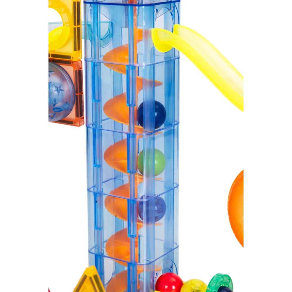 Magnetni set građevinski blokovi TUNEL, Marble Run - 134 dijelova