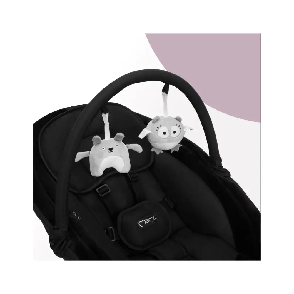 MoMi Električna ljuljačka KENANI ONYX crna