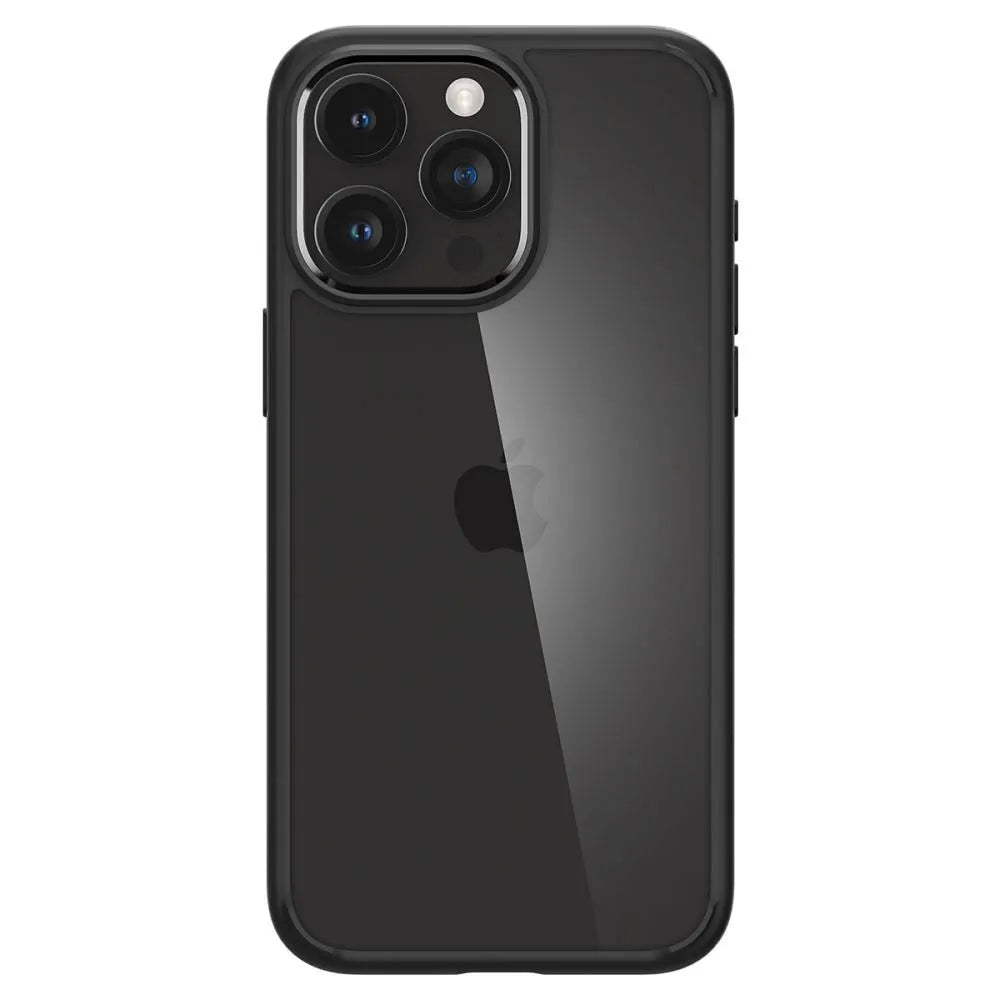 SPIGEN Ultra Hybrid maska za IPHONE 15 PRO MAX mat crna