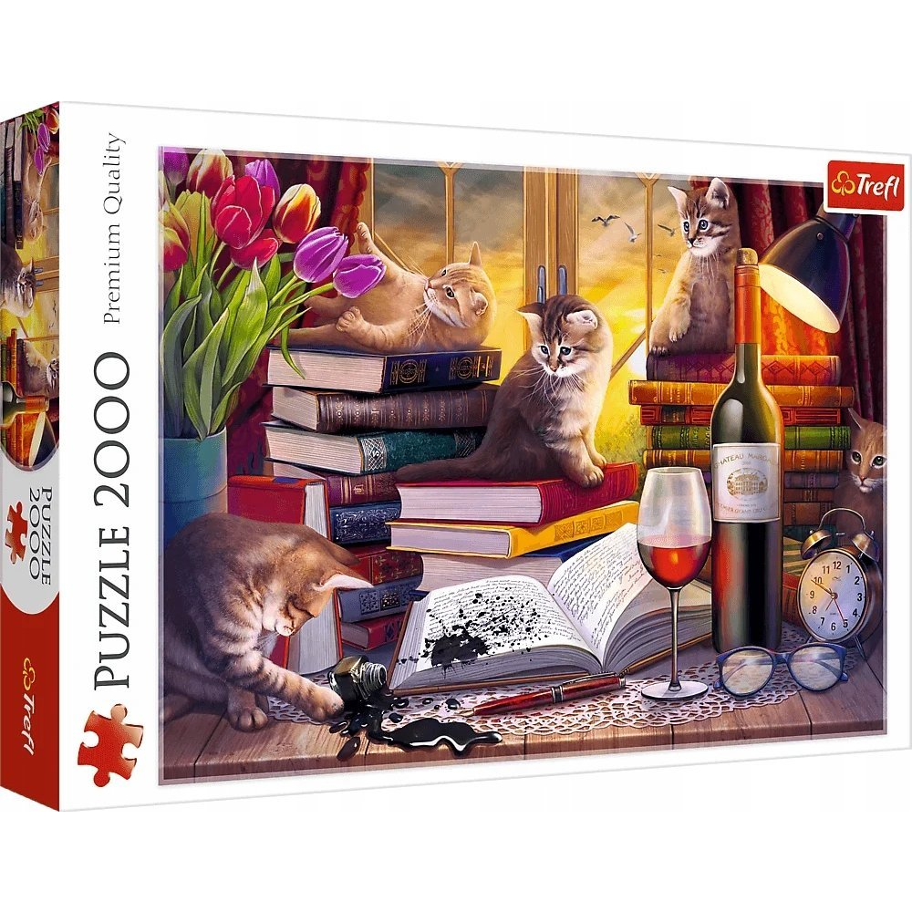 Trefl 27126 puzzle Slagalica 2000 kom Životinje