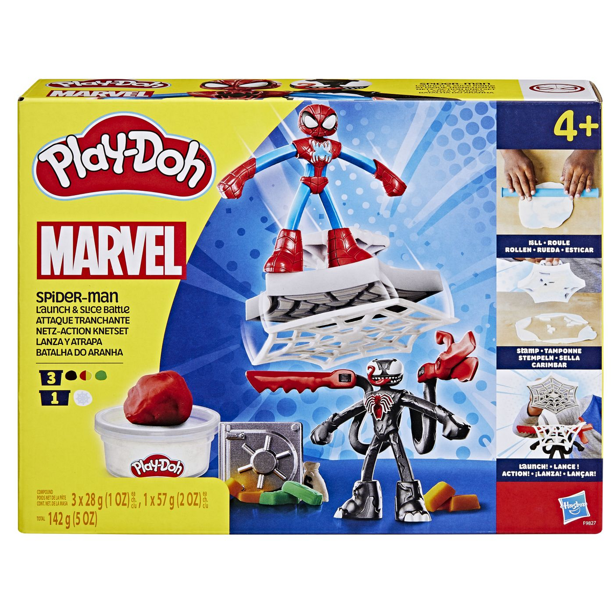 Play-Doh Marvel Spider-Man Launch & Suce Battle