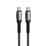 FORCELL F-ENERGY C263 Kabel tipa C na tip C QC4.0 PD 5A 240W Cafule 3m crna
