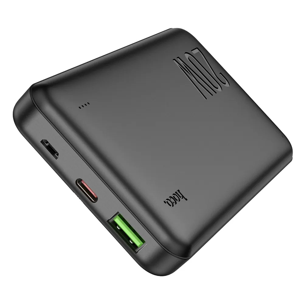HOCO POWER BANK 10,000mAh PD20W + QC3.0 J87 crni