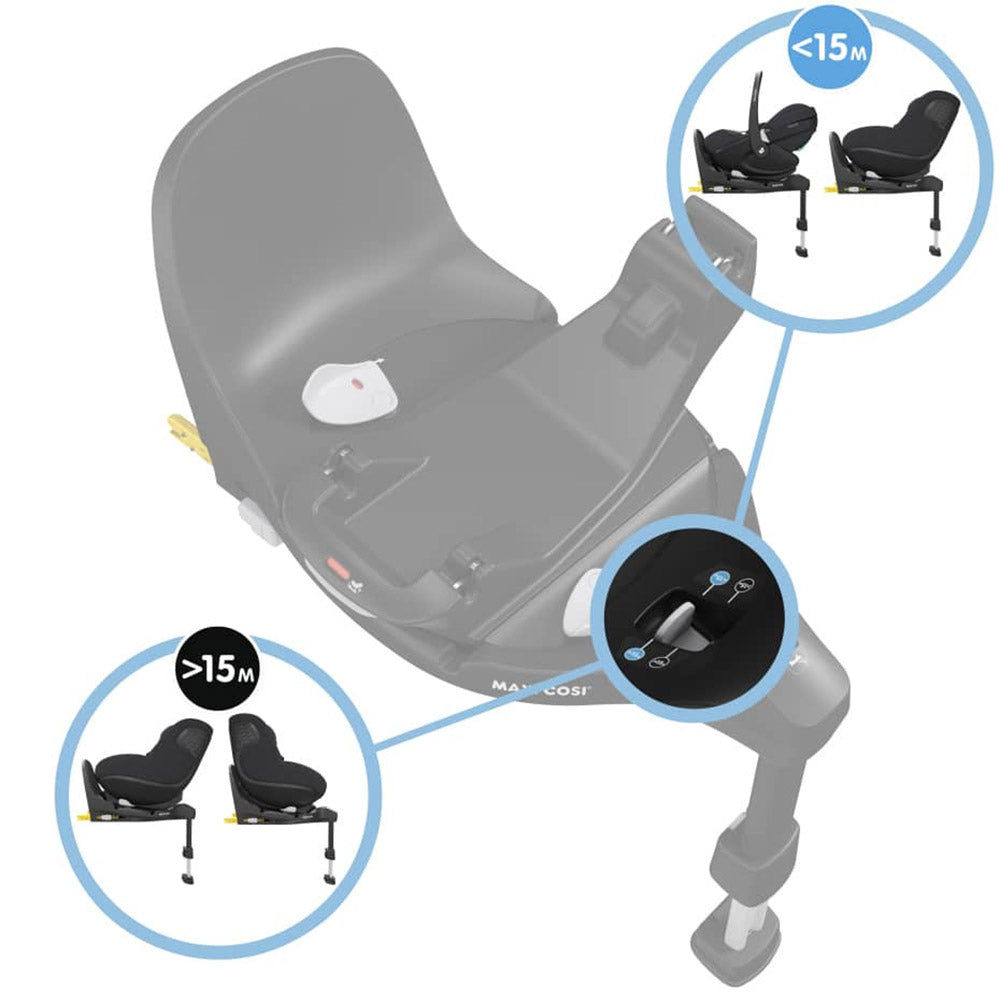 Maxi-Cosi rotirajuća baza FamilyFix 360 Pro, Black