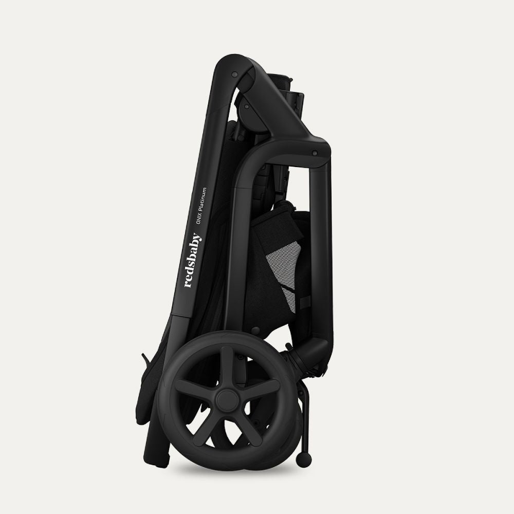REDSBABY ONIX kolica, Platinum Black Twill 4u1 B