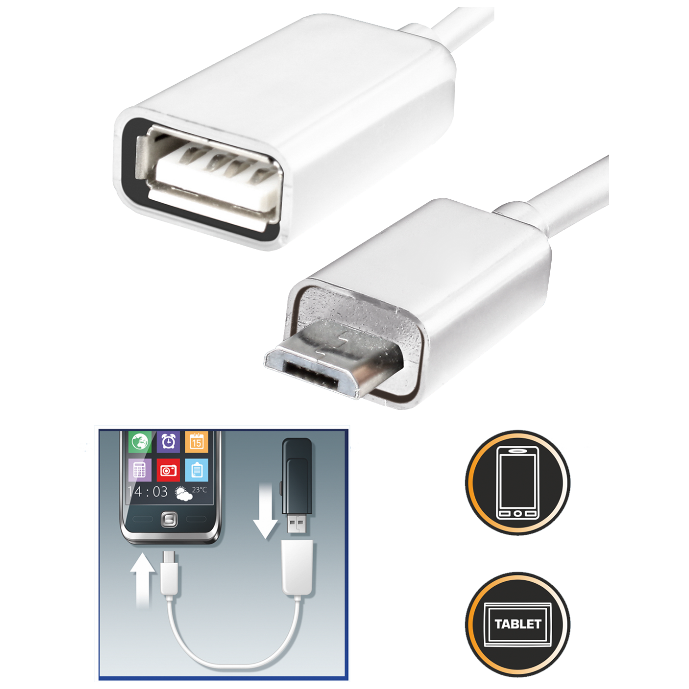 ZED electronic Kabel OTG - OTG-2.0