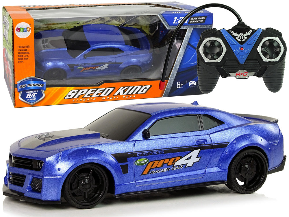 Auto na daljinsko upravljanje 1:24 Tinted - Plavi