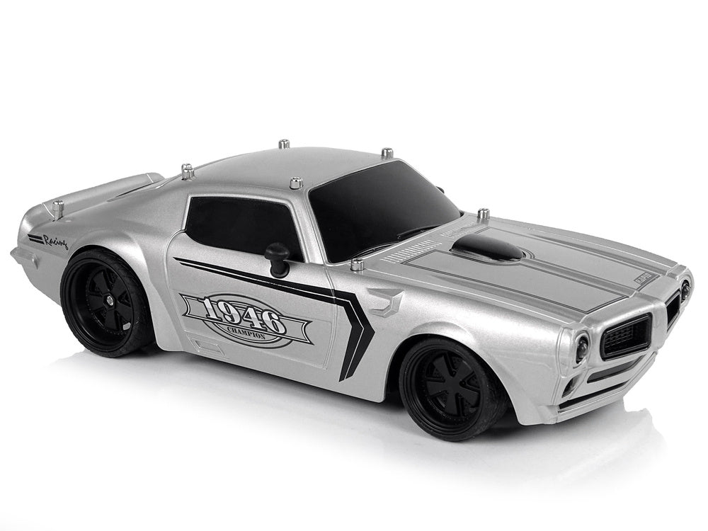 Auto na daljinsko upravljanje 1:18 Silver Champion - sivi
