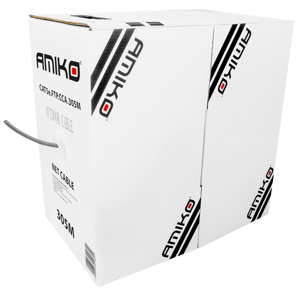 Amiko Mrežni FTP kabel, CAT5e, OutDoor, 305 met. - CAT5e FTP Outdoor 305m