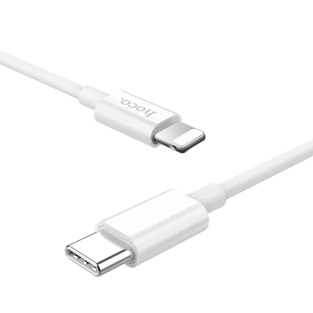 Hoco - Podatkovni kabel Swift PD (X36) - USB Type-C na Lightning, 18W, 3A, 1.0m - Bijeli