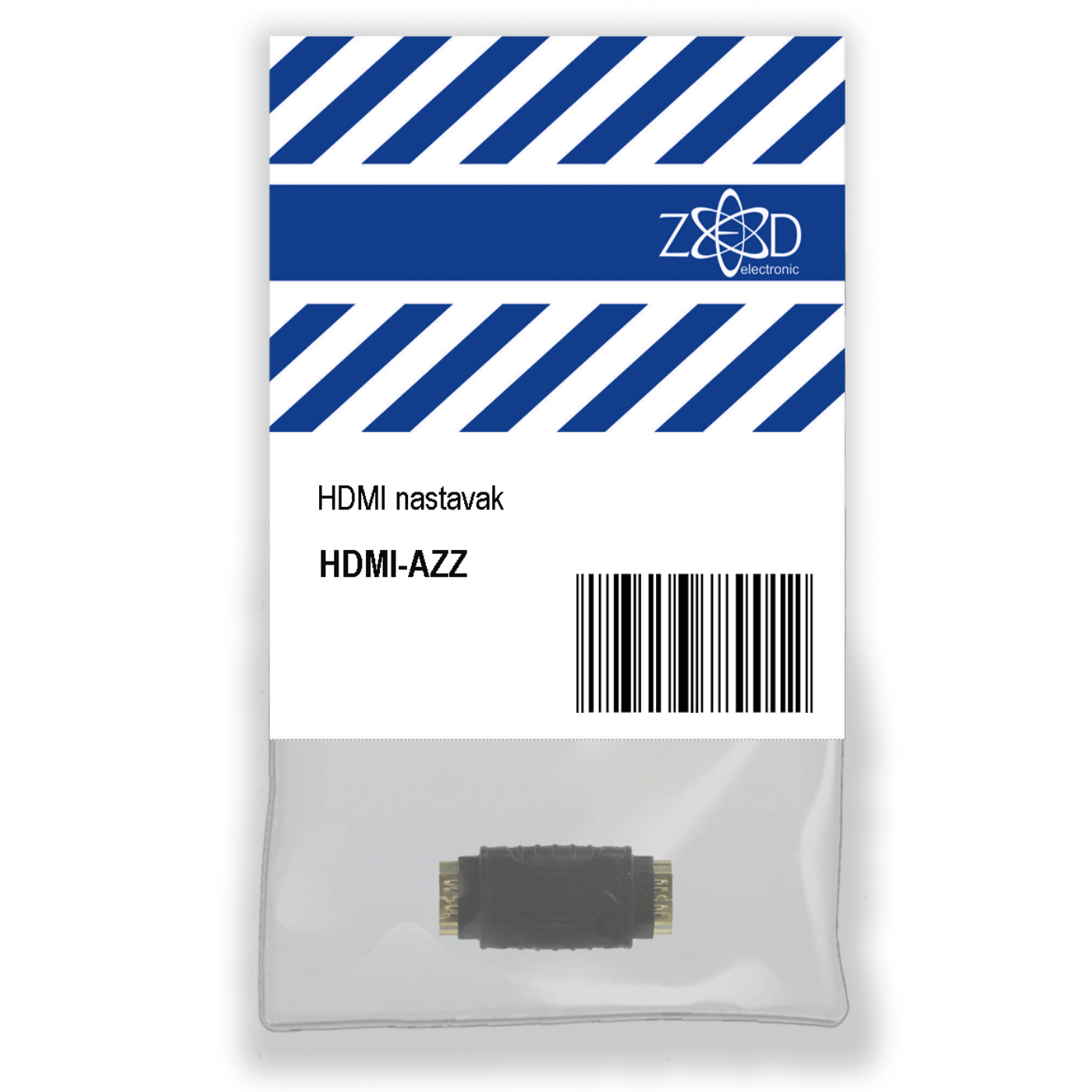 ZED electronic HDMI nastavak, pozlaćeni konektori - HDMI-AZZ