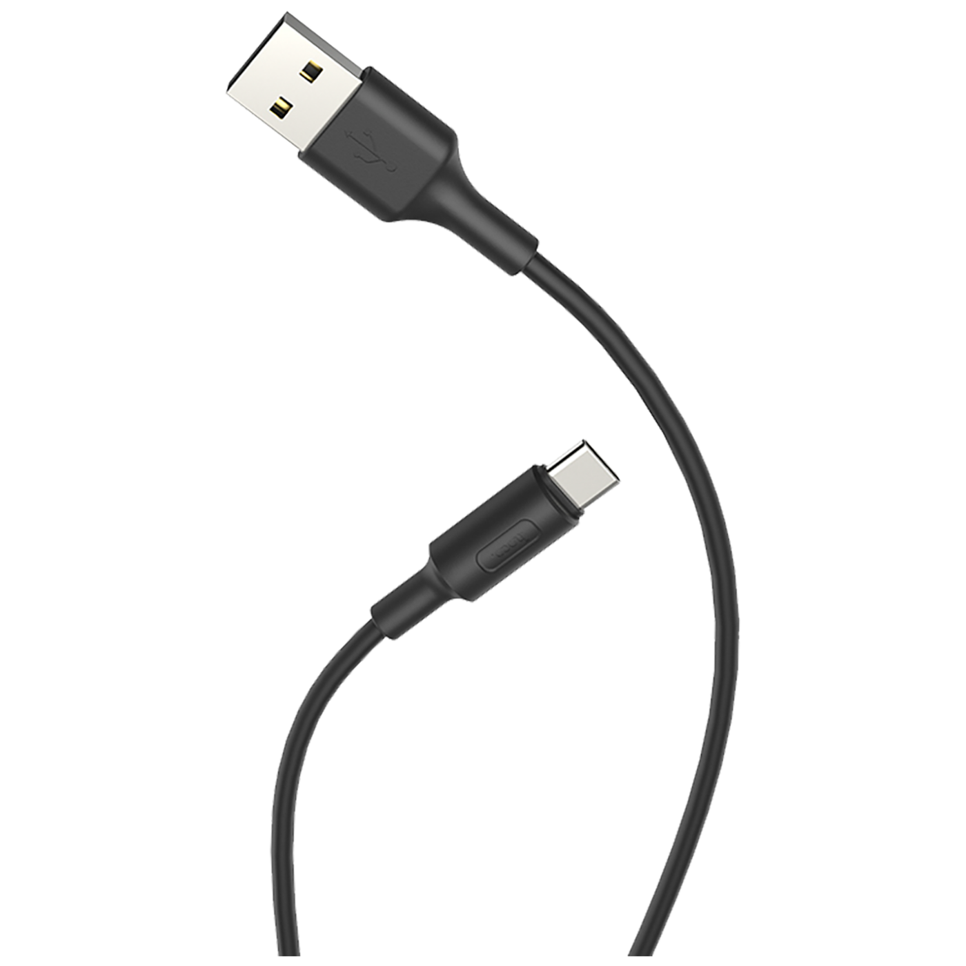 hoco. USB kabel za smartphone, USB type C kabel, 1 met., 2 A, crna - X25 Soarer USB type C, Black