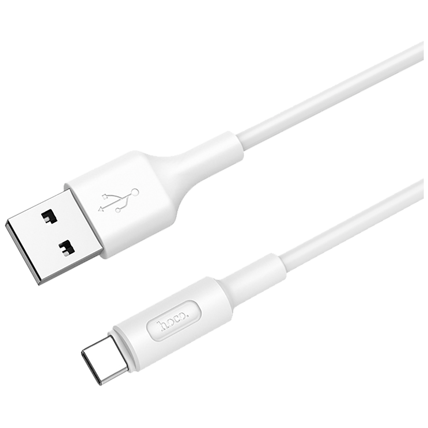 hoco. USB kabel za smartphone, USB type C kabel, 1 met, 2 A,bijela - X25 Soarer USB type C, White