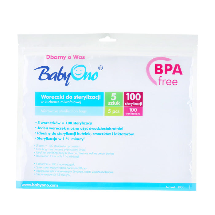 BabyOno Microwave sterilizacijske vrećice