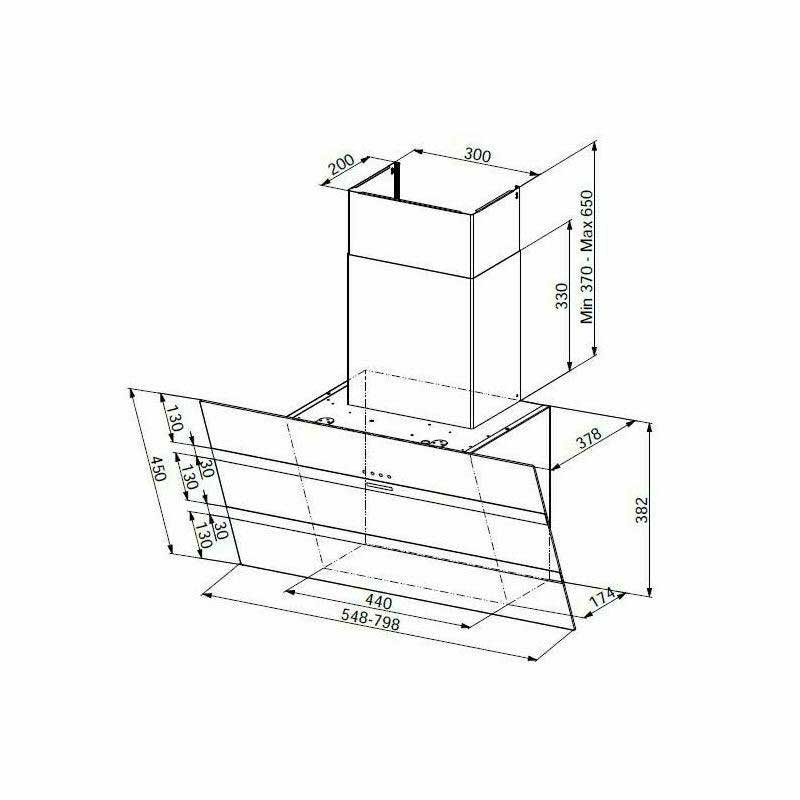 Napa Faber-IT Steelmax EG8 WH/X A80 (Izložbeni primjerak)