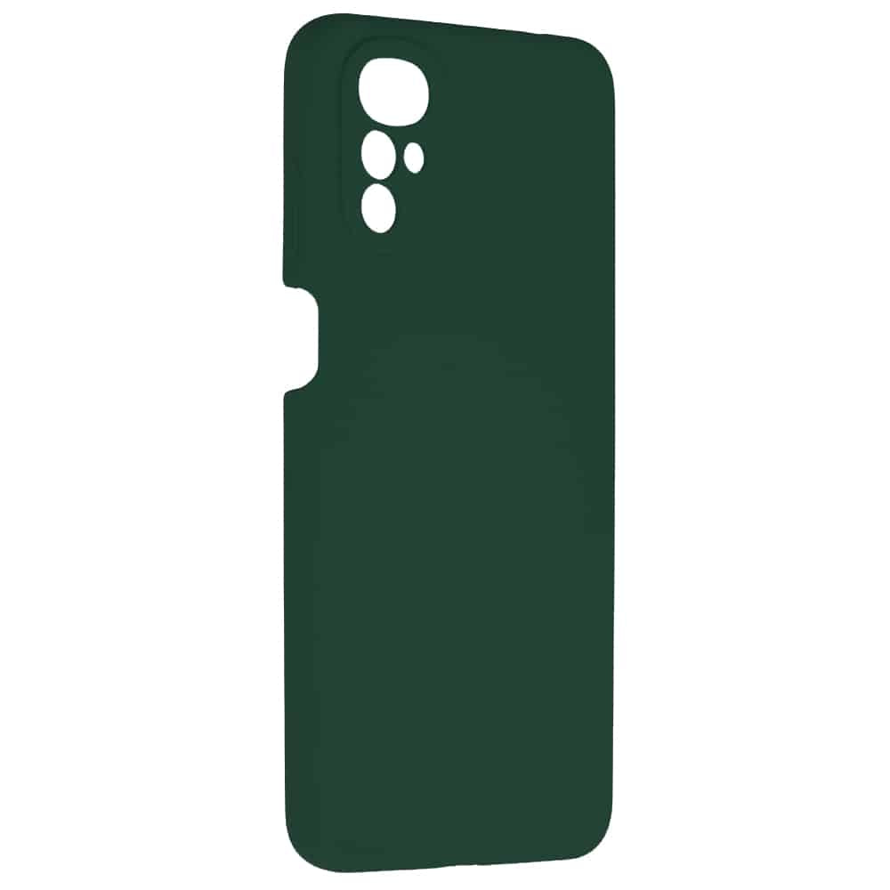 Techsuit Soft Edge Silicone maska za Motorola Moto G22 tamno zelena