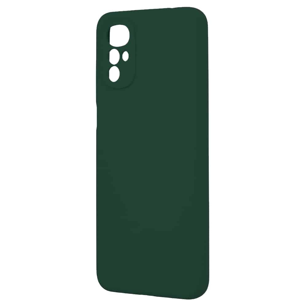 Techsuit Soft Edge Silicone maska za Motorola Moto G22 tamno zelena