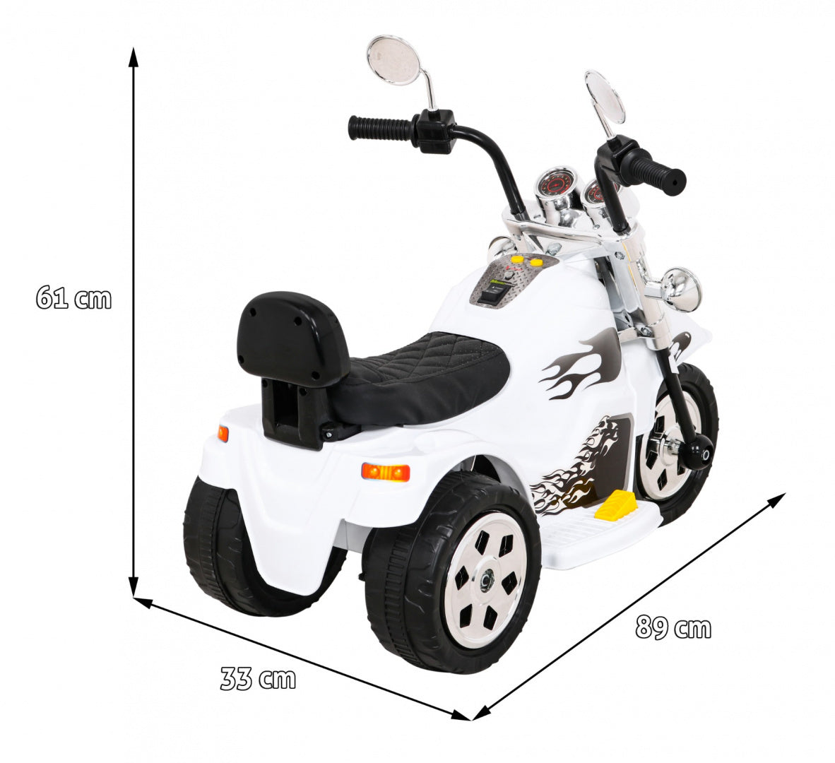 Motor na akumulator Hot Chopper - bijeli