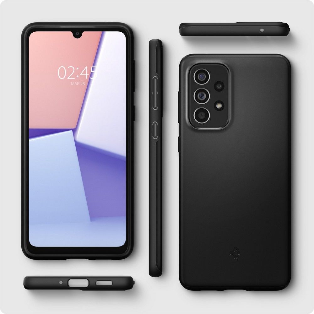 Spigen - Thin Fit za Samsung Galaxy A33 5G - crna