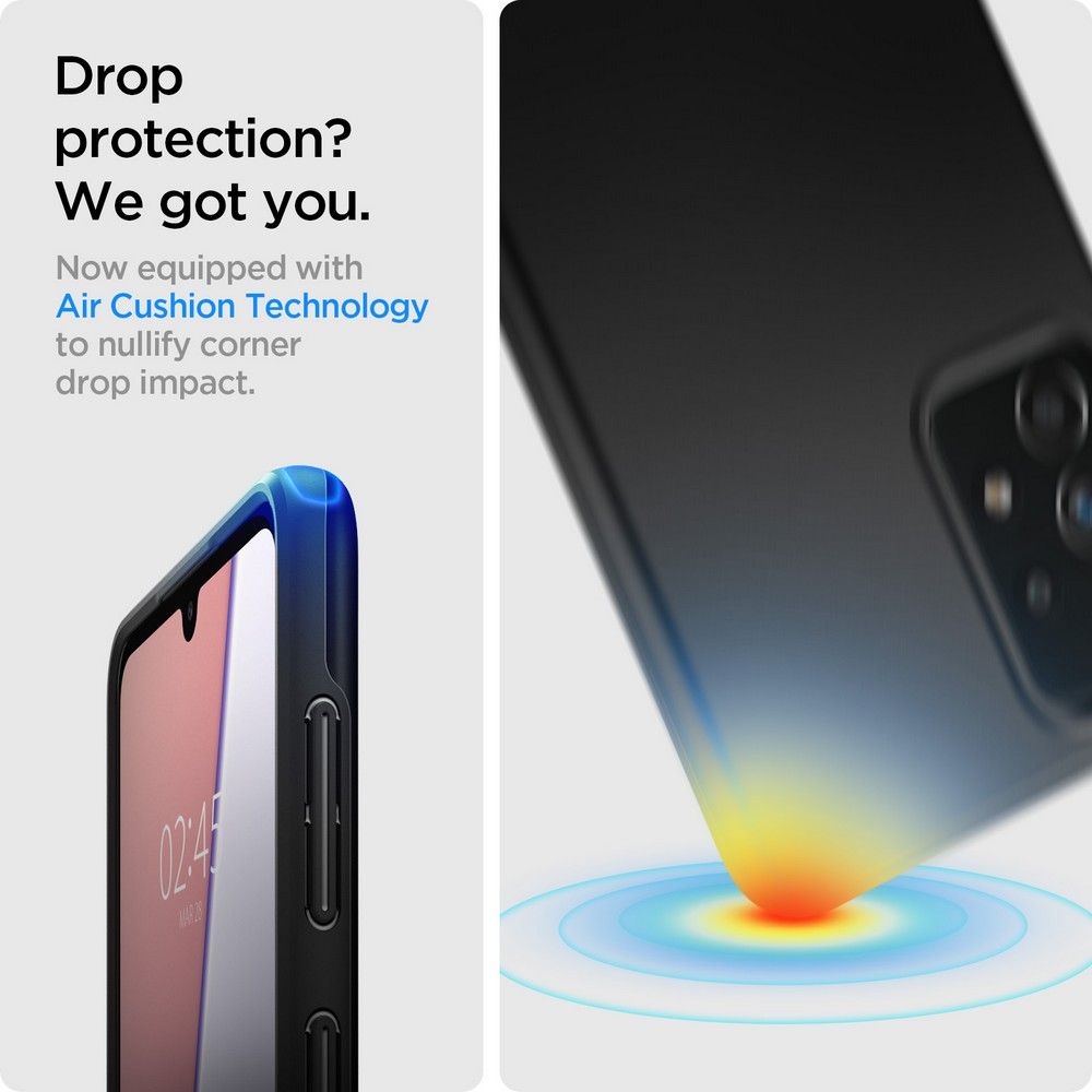 Spigen - Thin Fit za Samsung Galaxy A33 5G - crna