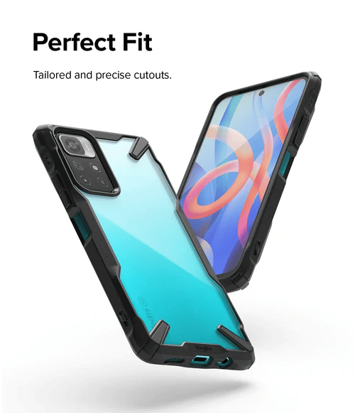 Ringke - Fusion X - Xiaomi Poco M4 Pro 5G - crna