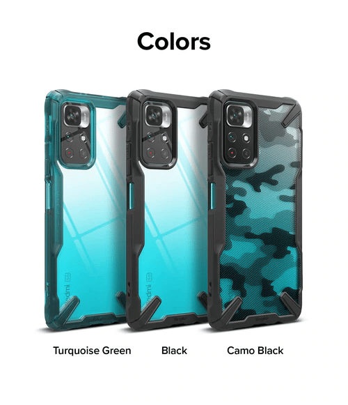 Ringke - Fusion X - Xiaomi Poco M4 Pro 5G - crna