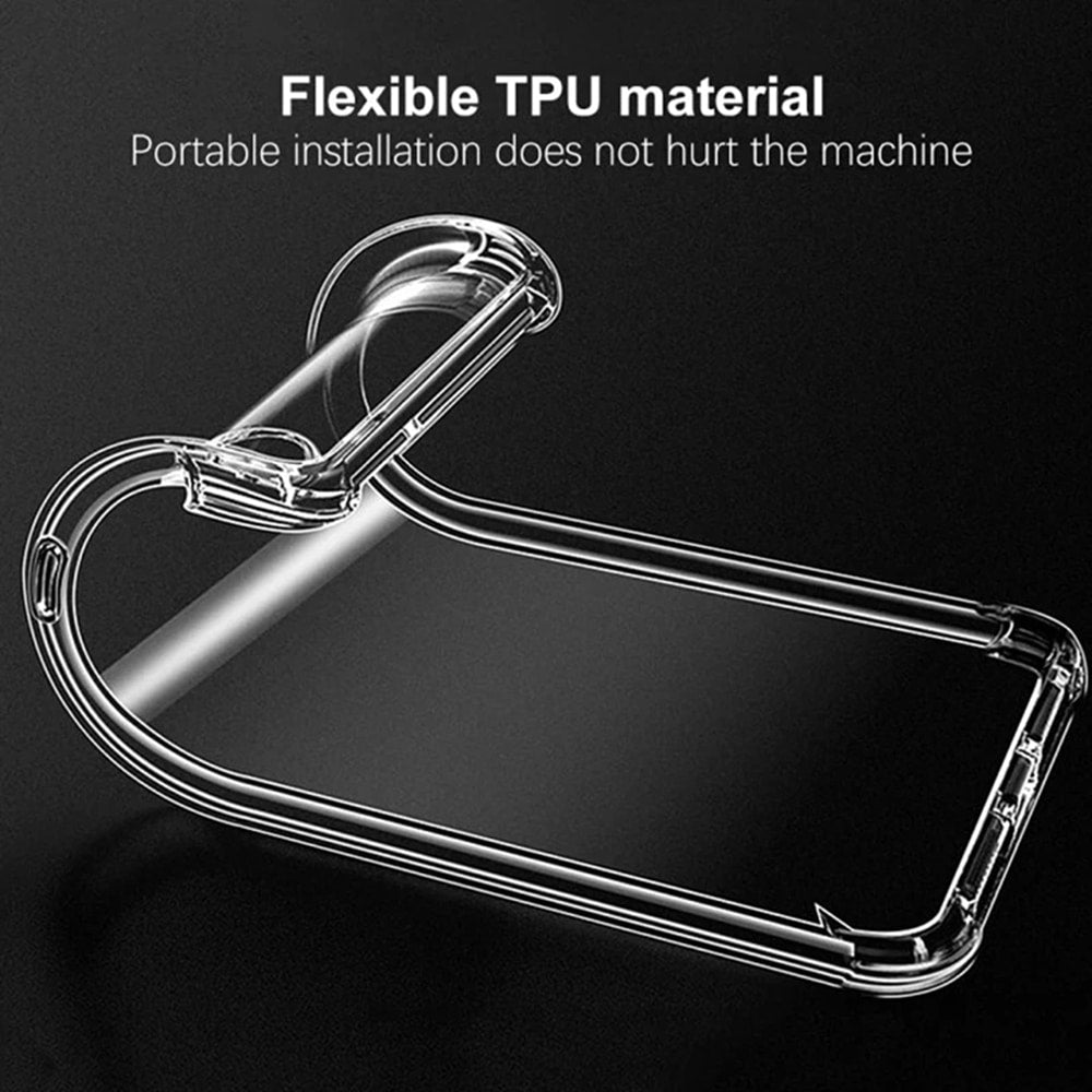 Techsuit Shockproof Clear Silicone prozirna maskica otporna na udarce za Honor 200 Lite