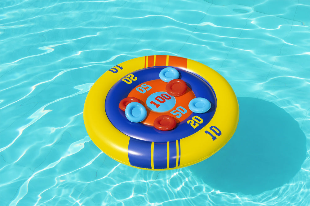 Inflatable Pool Game Arcade Shield, Frisbee 140 cm Bestway 52566