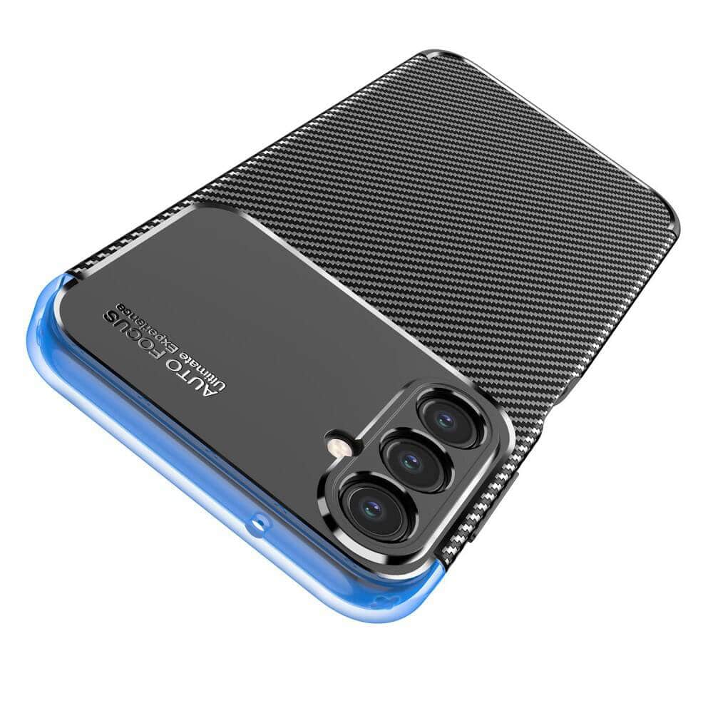 Techsuit – CarbonFiber maska za Samsung Galaxy A15 4G / A15 5G – crna