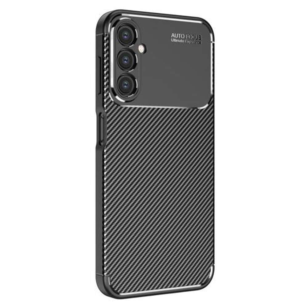 Techsuit – CarbonFiber maska za Samsung Galaxy A15 4G / A15 5G – crna