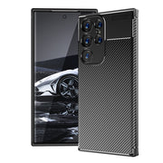 Techsuit – CarbonFiber maska za Samsung Galaxy S23 Ultra – crna