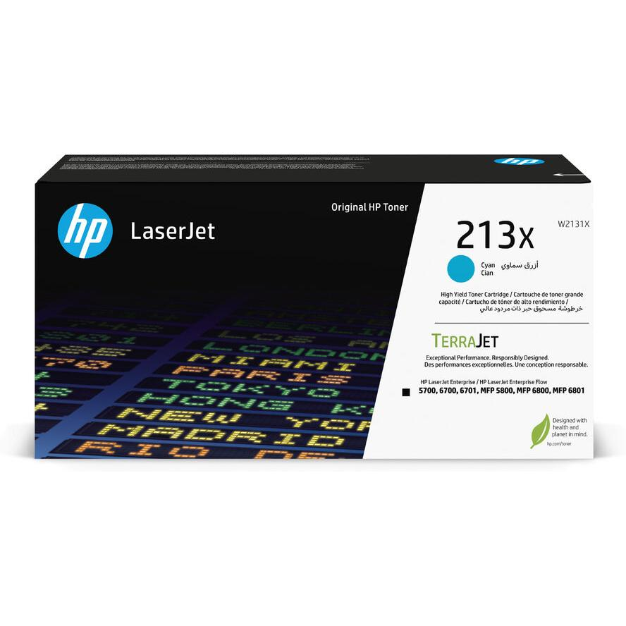HP 213X Cyn Original LaserJet Crtg toner 1 kom Plavo