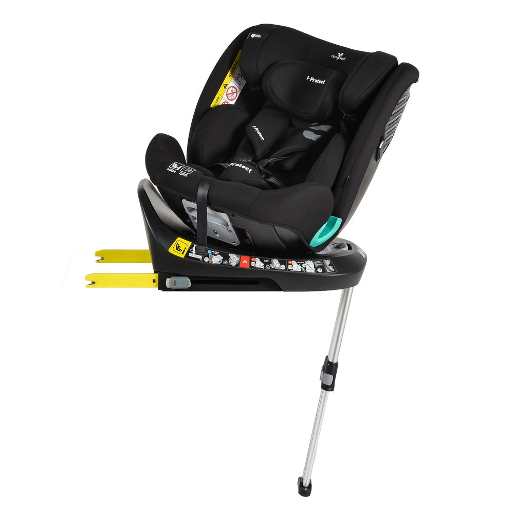 Cangaroo i-Protect autosjedalica i-Size 0-36kg (40-150 cm) 360, Anthracite Black