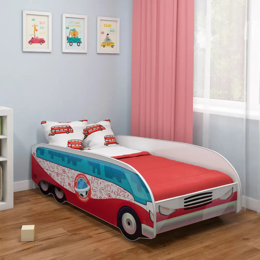 Dječji krevet ACMA TRUCK 140x70 cm 11 Autobus