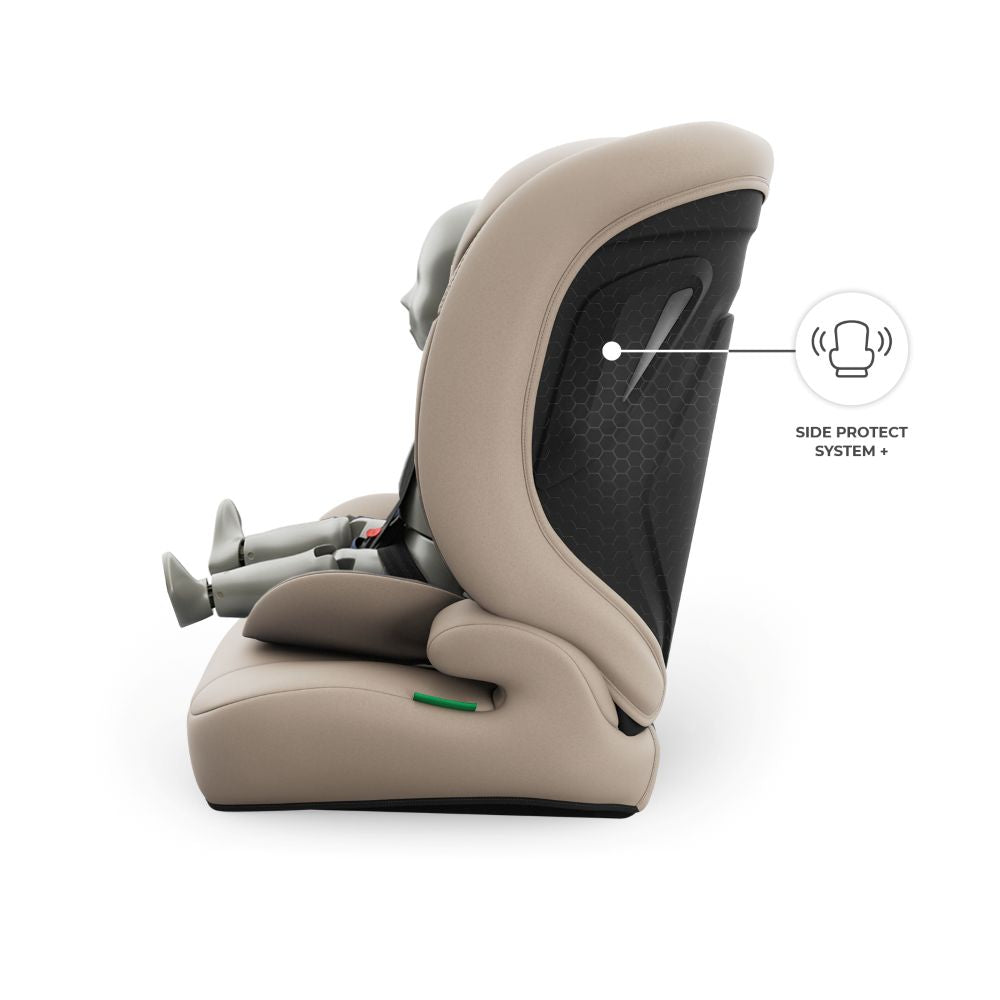 Kinderkraft autosjedalica Comfort Up 2 plus i-Size 9-36 kg (76-150 cm) bez Isofix-a, Beige