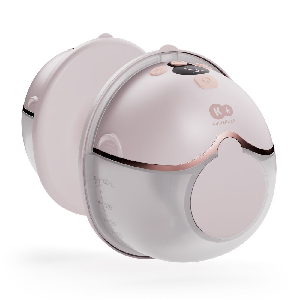 Kinderkraft Električna izdajalica MAMAFLOW, hands free, Pink