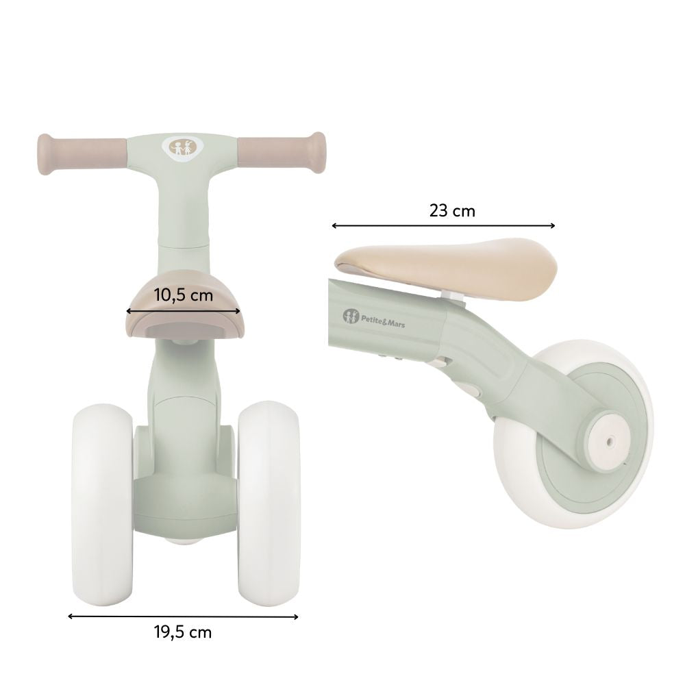 PETITE&MARS Balans bicikl Bingo 3 u 1, Sterling Blue