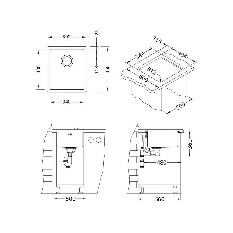 ALVEUS MONARCH SUDOPER QUADRIX 20 Antracit