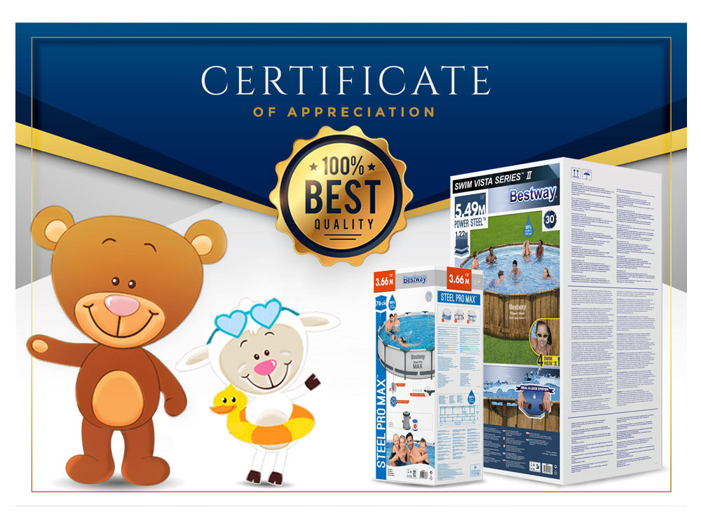 Bestway okrugli vrtni bazen (457 x 122 cm) set 11u1