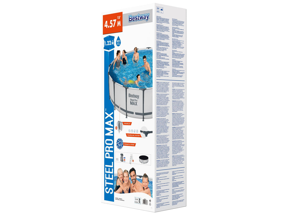 Bestway okrugli vrtni bazen (457 x 122 cm) set 11u1
