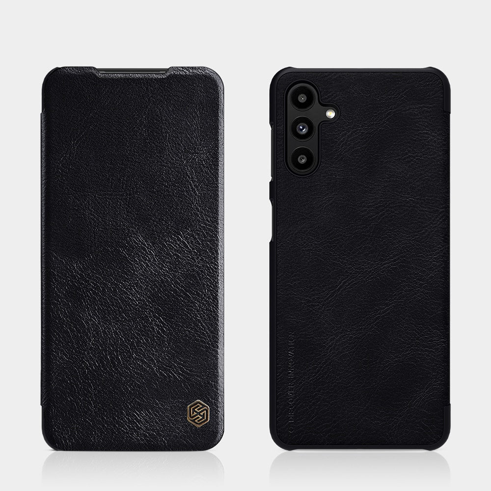 Nillkin - Qin kožna torbica za Samsung Galaxy A13 5G / A04s - crna