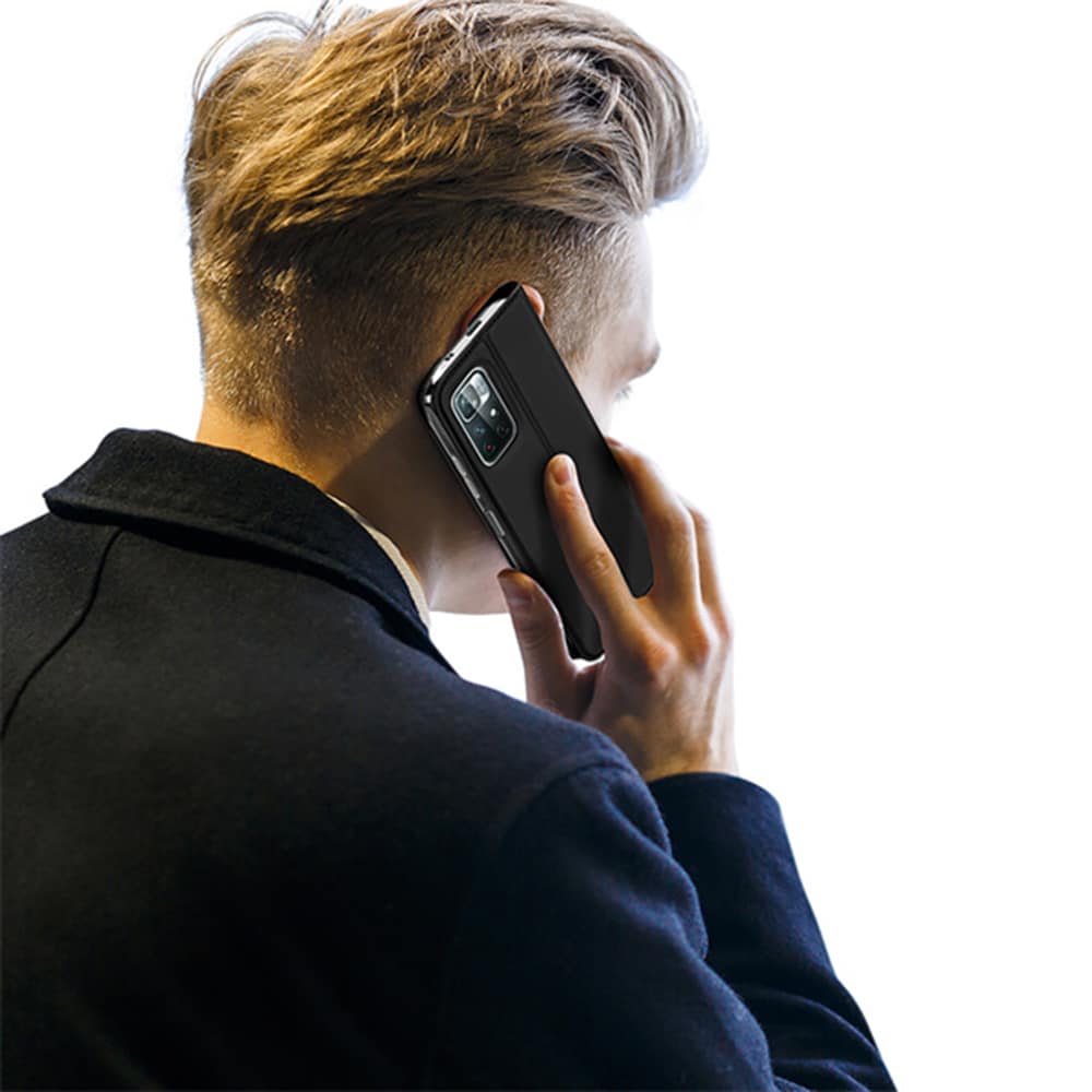 Dux Ducis Skin Pro preklopna futrola za Xiaomi Poco M4 Pro 5G crna